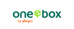 Logotyp Allegro One Box kolorowy