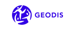Logotyp Geodis kolorowy