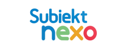 Logotyp Subiekt NEXO kolorowy