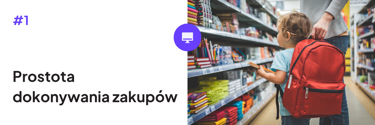 prostota dokonywania zakupów