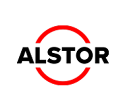 Logotyp Alstor kolorowy